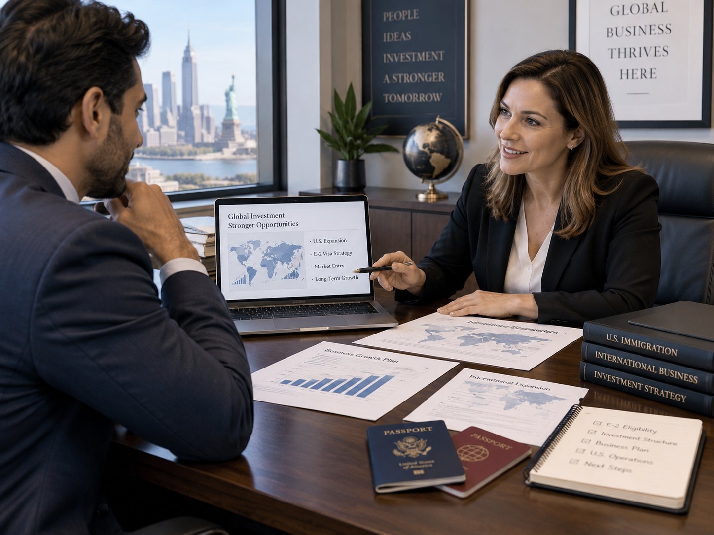 E-2 Investment Visa: A Guide for Foreign Investors